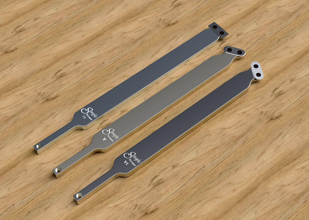 Simple Woodturning Tools Authentic Replacement Carbide Cutter for Simple Scraper Tools, Fits Simple Scraper I, II and III and IV. (Oval Cutter)