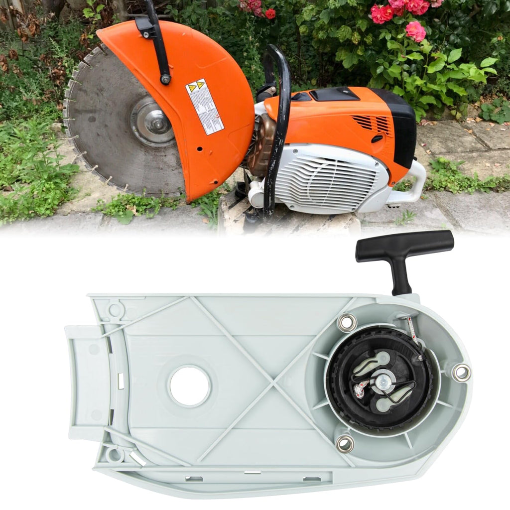Wanotine Recoil Starter Aseembly Pull Start for Stihl TS700 Concrete Saw, Replaces 4224 190 0306