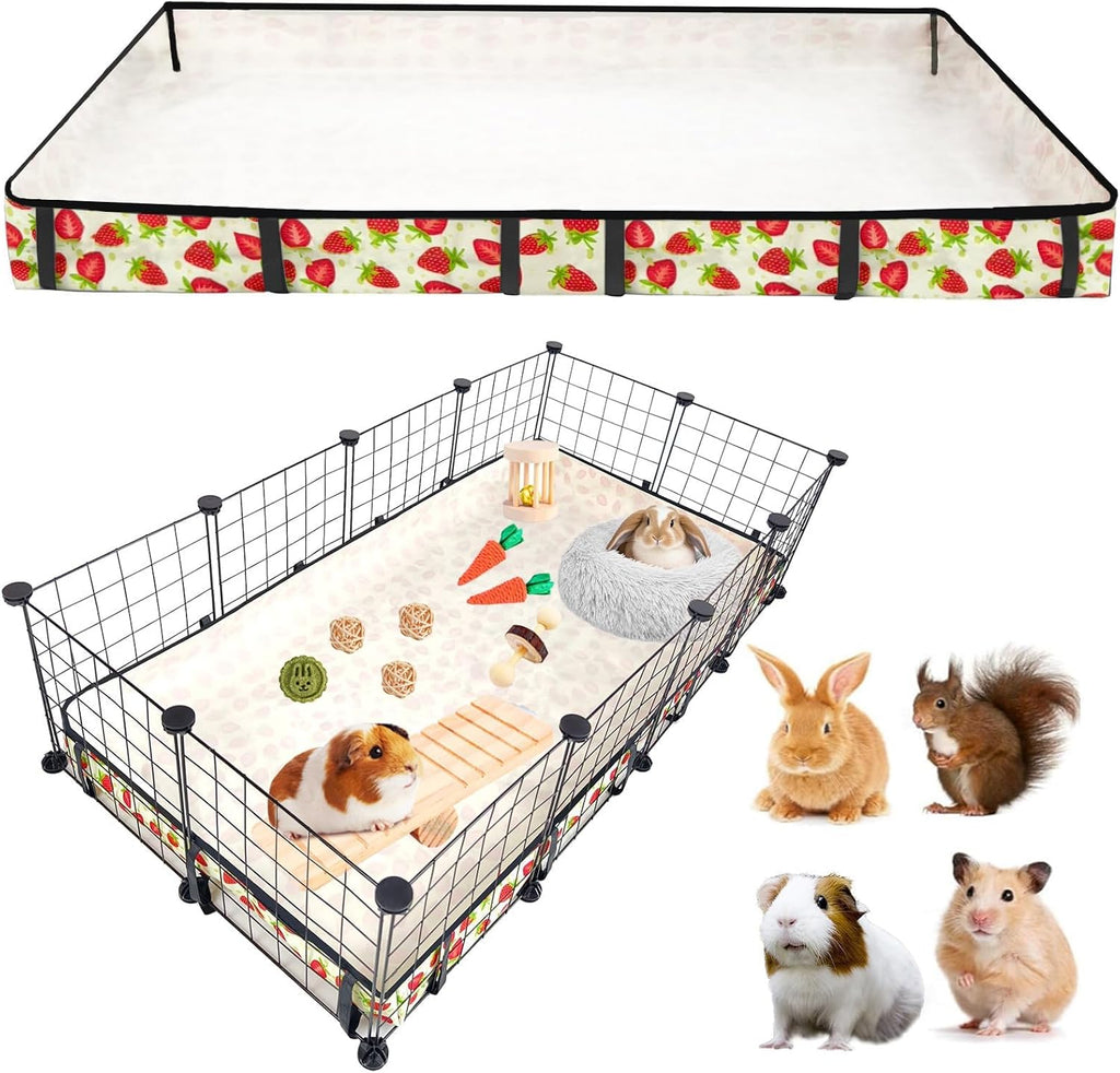 24"x48" Guinea Pig Cage Liners,Washable Waterproof Oxford Cloth