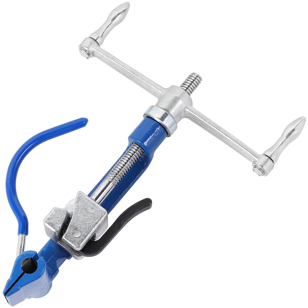 Stainless Steel Banding Tool - 3/16~3/4 inch Metal Strapping Tool with Tensioner & Cutting & Crimper, Screw-Type for