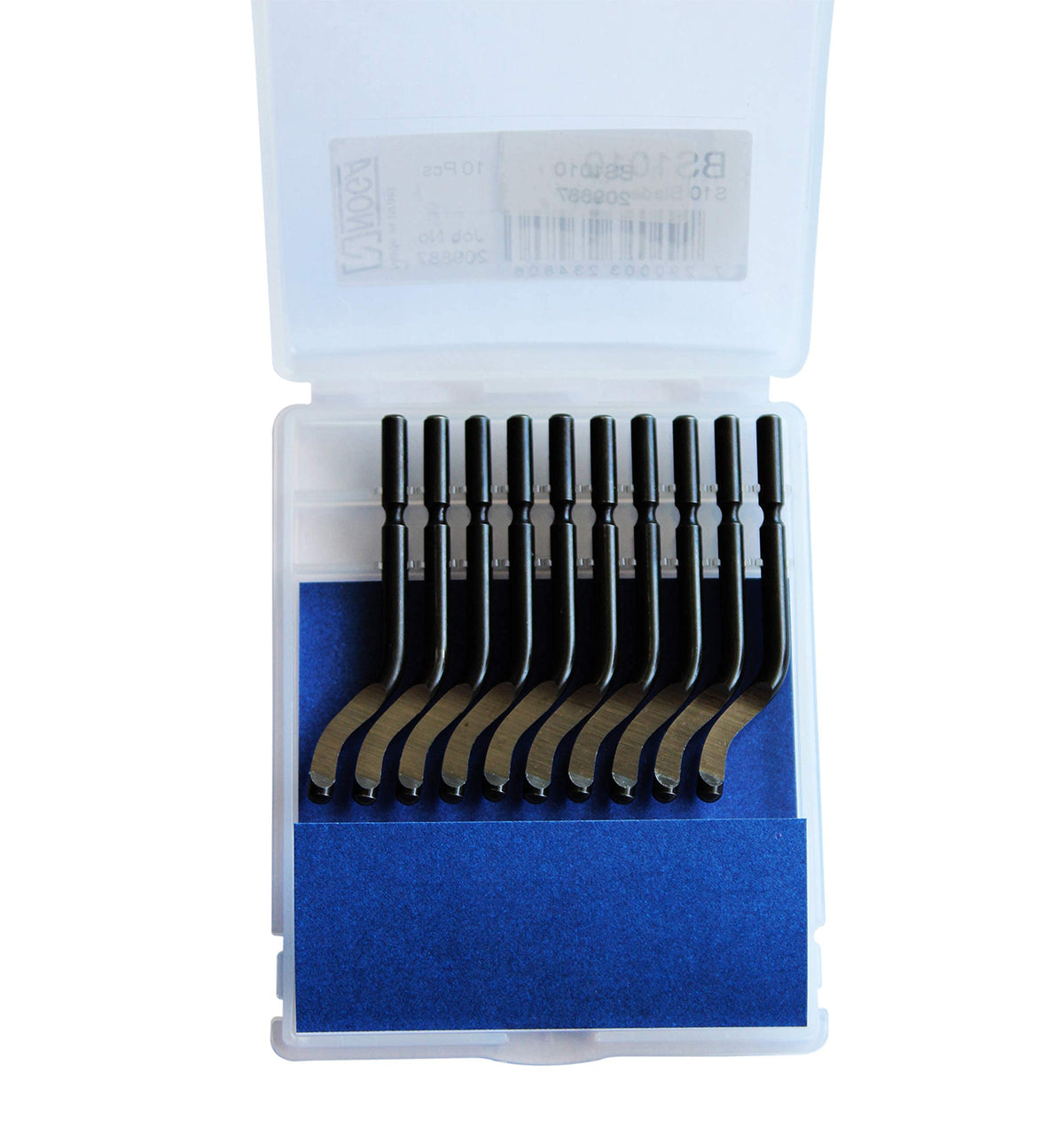 10Pcs NOGA BS1010 S10 Swivel Blades Deburring Tool