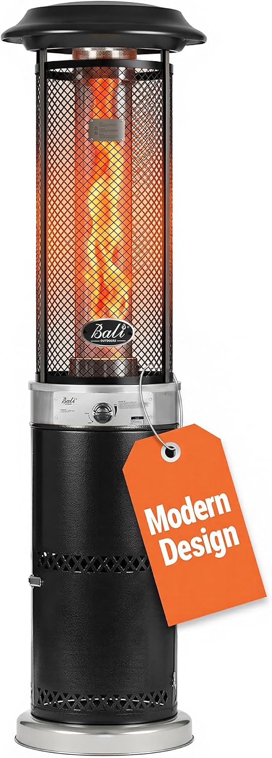 Propane Patio Heater Stainless Steel Standing