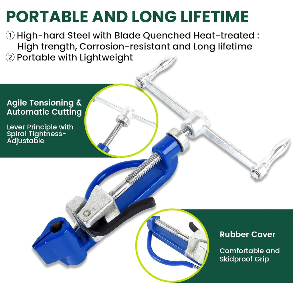 Steel Banding Tool Strapping Tensioner - Tensioner & Crimper & Cutter, Stainless Steel Banding Spiral Tensioner for