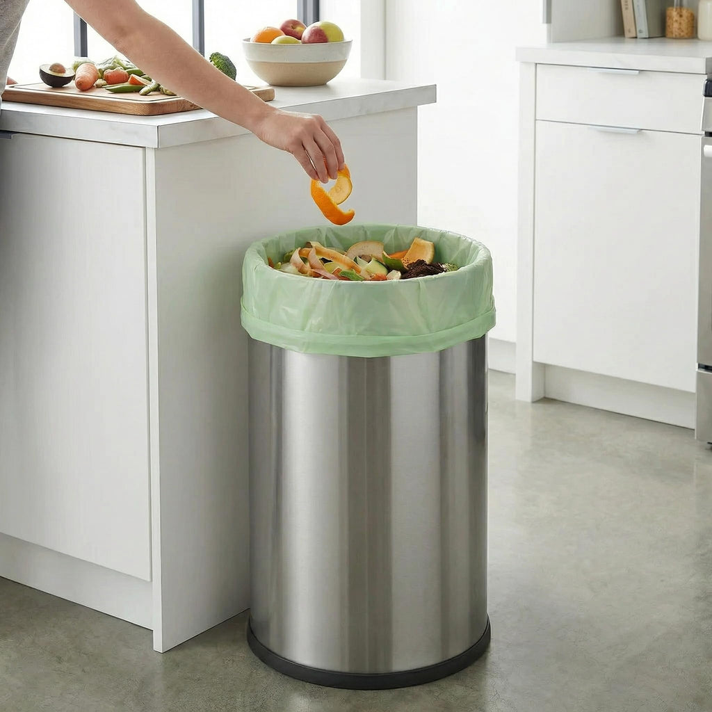 Compostable Trash Bags 13 Gallon, 32 Count, 49.2 Liter