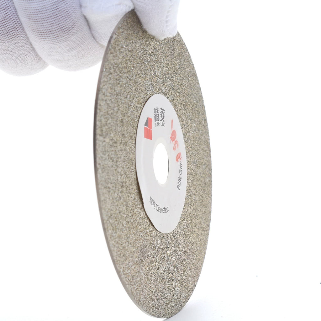 JINGLING 4" inch 100mm Diamond Flat Lap Disc Abrasive Grinding Disk Grit 150 Medium