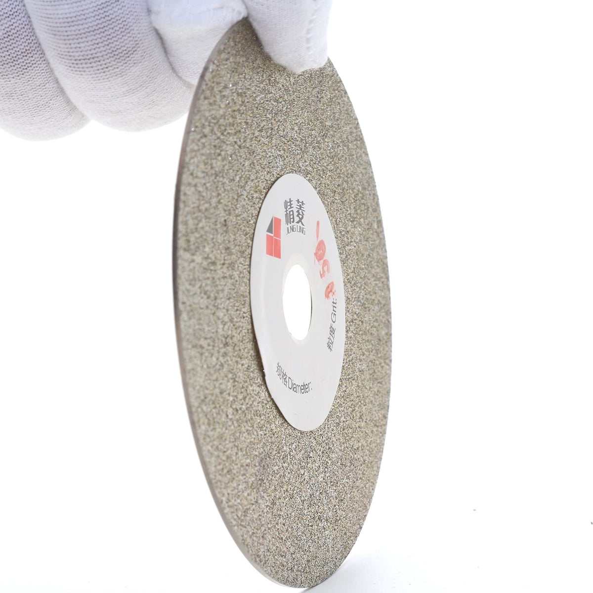 JINGLING 4" inch 100mm Diamond Flat Lap Disc Abrasive Grinding Disk Grit 150 Medium