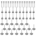 Speletama 60Pcs Wire Brushes Set, 3 Shape Steel Wire Wheels