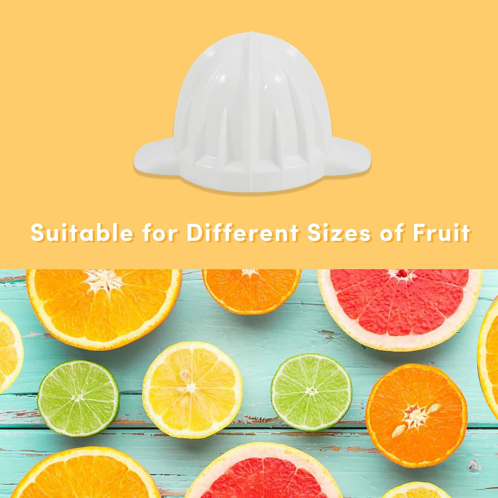 ETS-411 Electric Citrus Juicer, Compact 30-Watt, 16 oz, White | BPA-Free build with large-volume pulp control