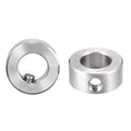 uxcell Drill Stop 9/16" I.D. Stainless Steel for Set Screws Chuck Woodworking Drill Bits Depth Holder 2Pcs