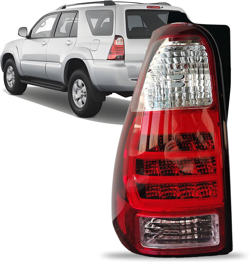 Left Driver Taillight Assembly For 2006-2009 Toyota 4Runner LED Brake Lamp
