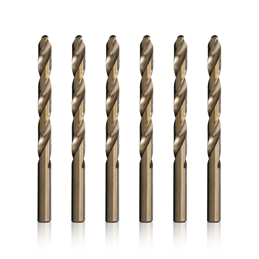 Drill America W Cobalt Heavy Duty Drill Bit (Pack of 6), D/ACO Series