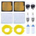 Replacement Tune Up Kit for Husqvarna K760 K770 K750, Air Filter Spark Plug Fuel Filter Primer Bulb Fuel Line, Replaces 574362302 574362301 506264101 188-512-1 530047721, Power Cutter Parts