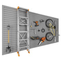 Slatwall Panels, 4 x 8 ft Garage Wall Organizer Storage Systems