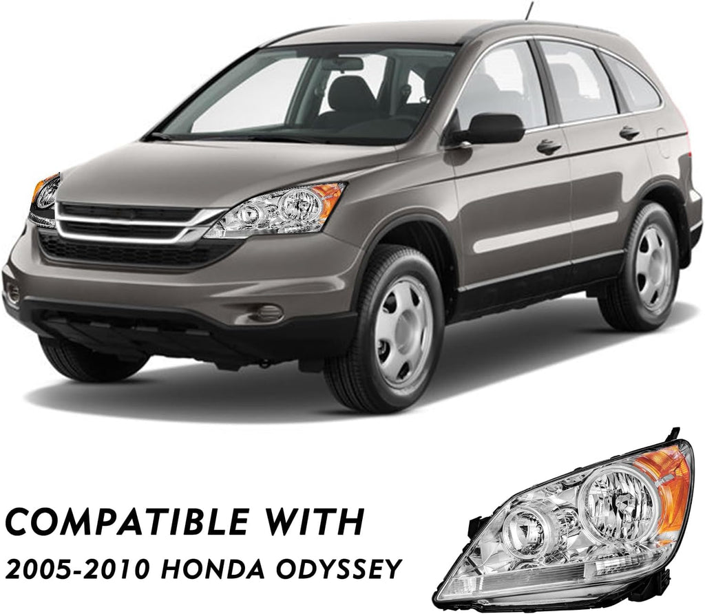 TUSDAR Headlights Fit for 2005-2010 Honda Odyssey Pair