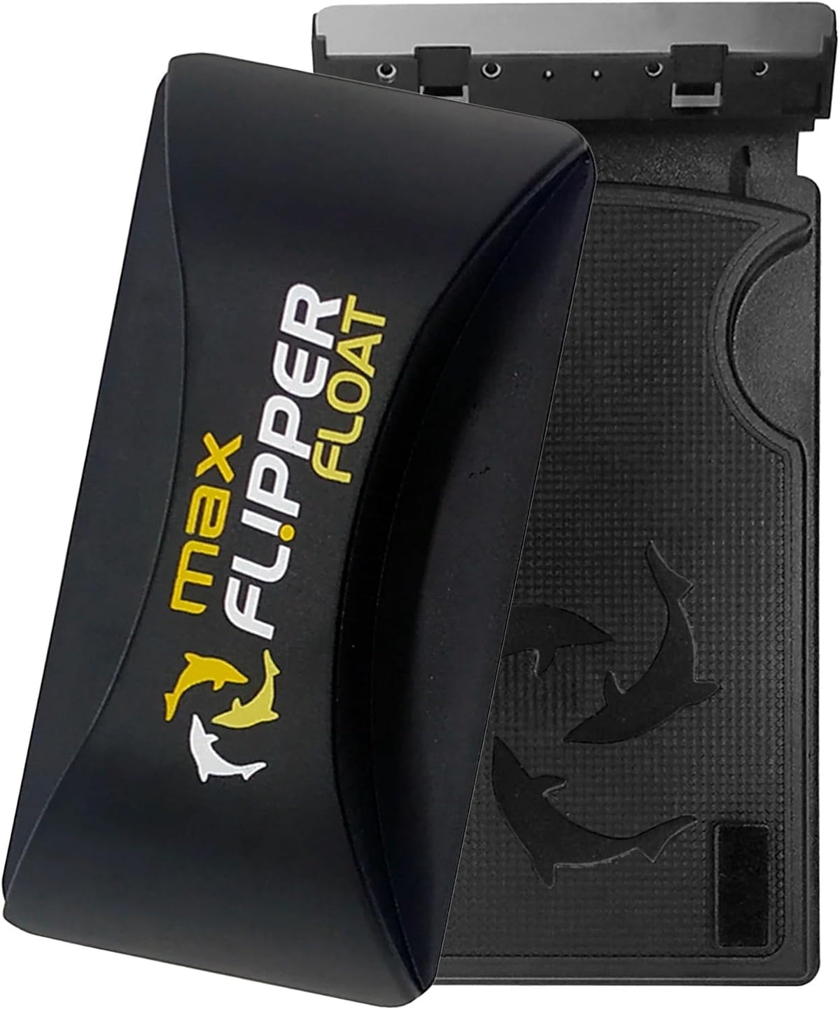 FLIPPER Max Magnetic Aquarium Cleaner – 2-in-1 Flip Scrubber and Scraper, Floating Design for Cleaning Hard-to-Reach