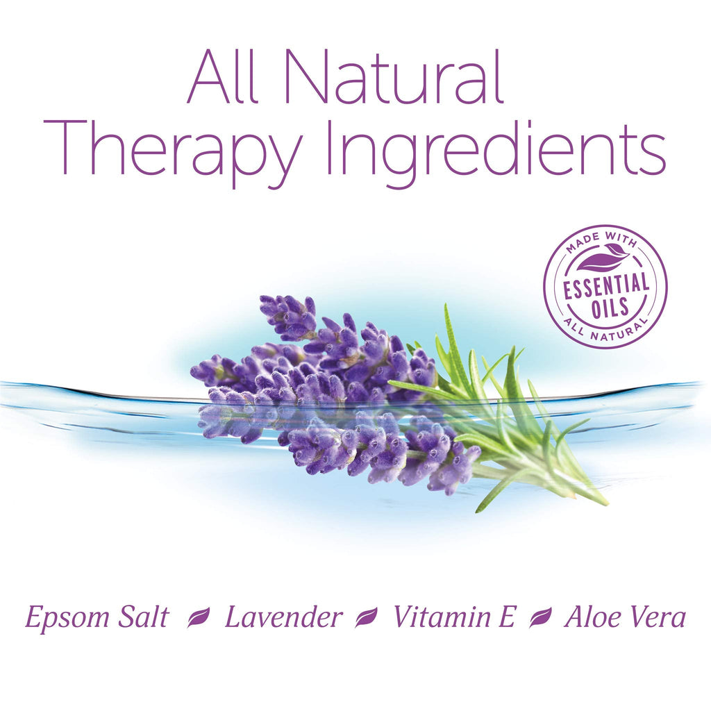 Epsom Salt 2 lb. USP Magnesium Sulfate with Lavender Scent Resealable Epsom Salt Bag, Made in The USA, Cruelty-Free
