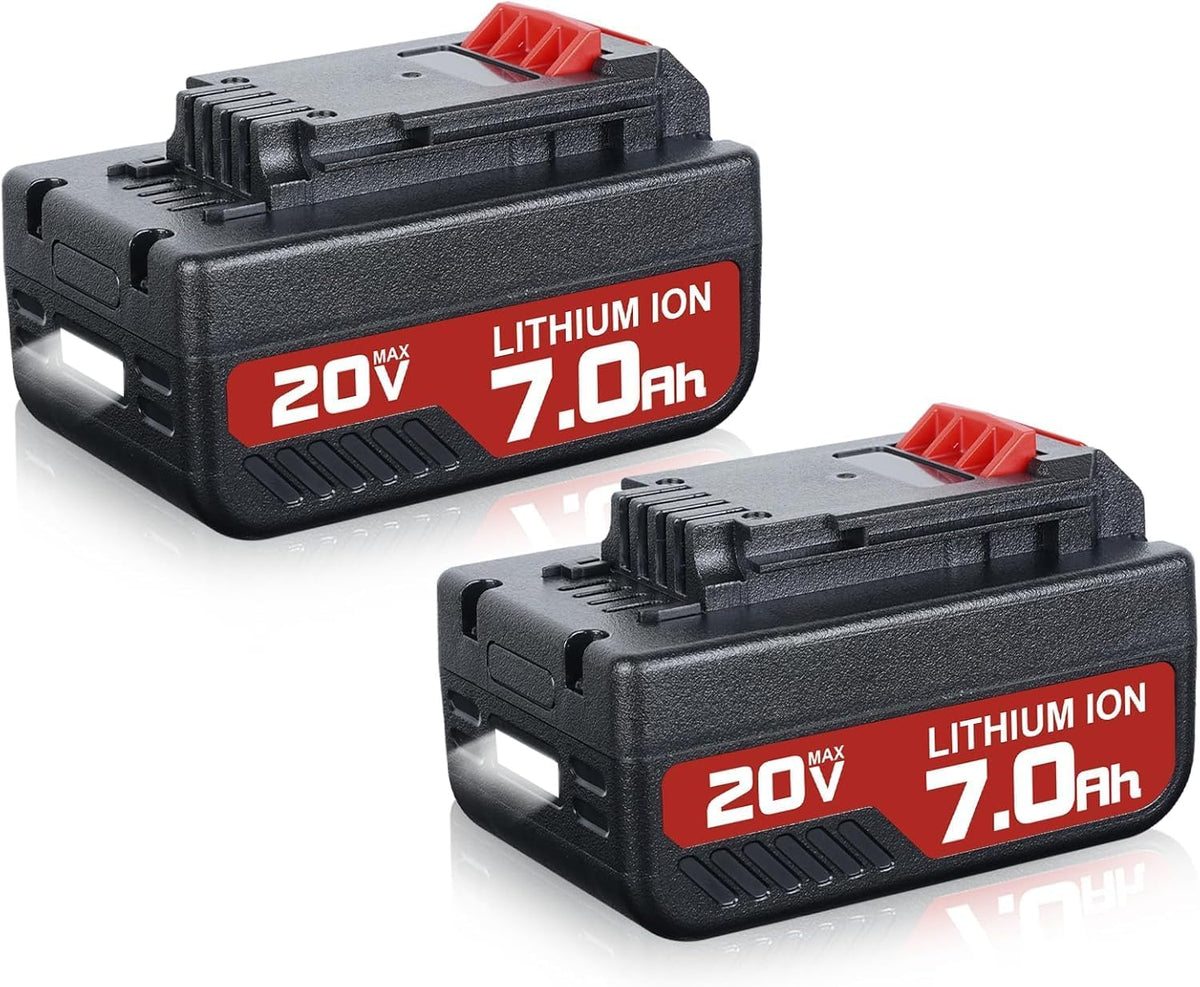 Upgraded 2Pack PCC685L 7.0Ah Replacement for Porter Cable 20V Battery