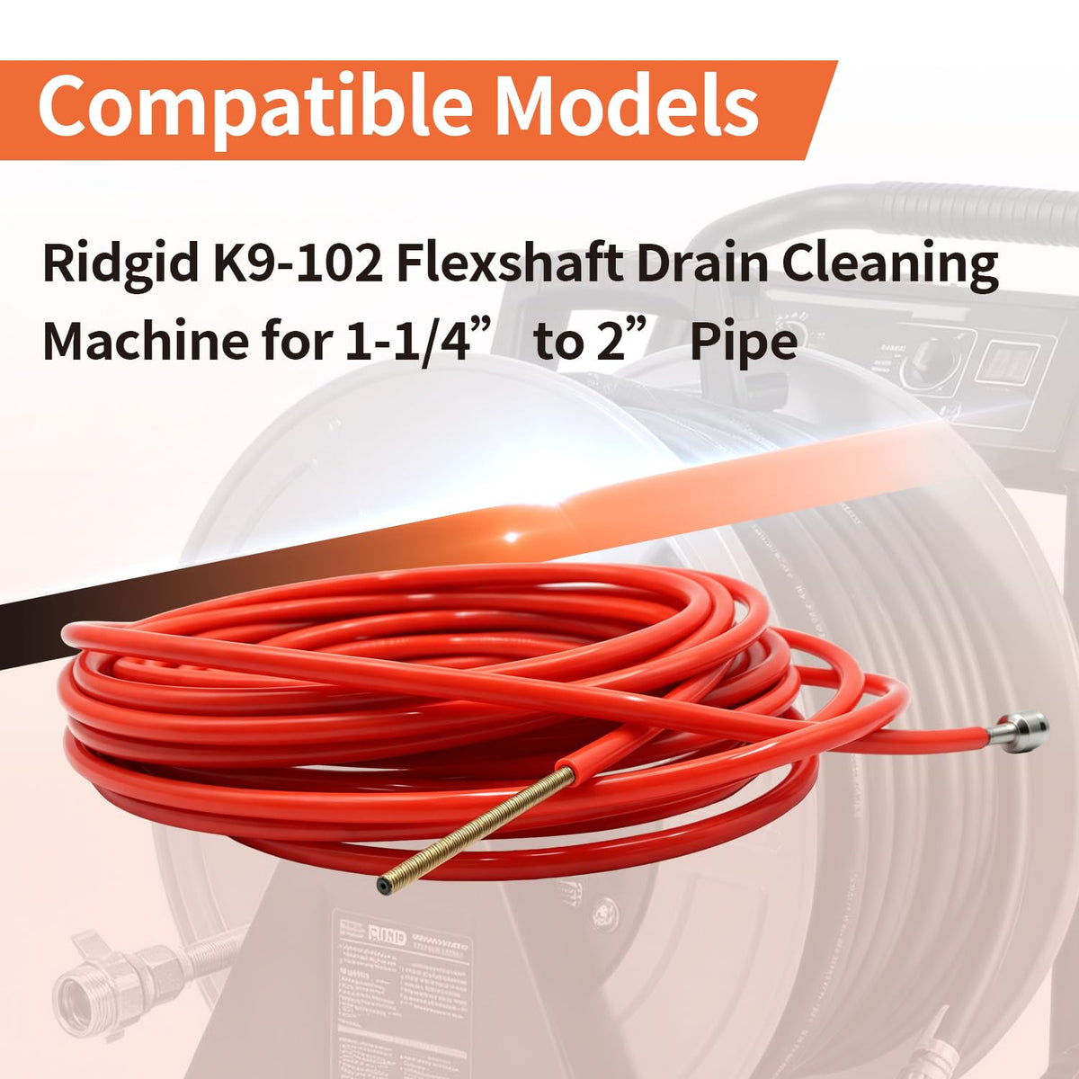 XFApex 64343 Cable Assembly with Sheath & Couplings 50' of 1/4"