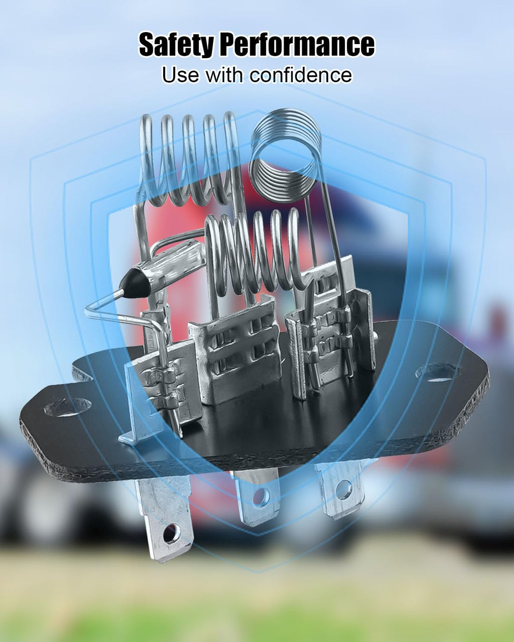 Blower Motor Resistor Fit for Peterbilt 1994-2007 Kenworth 1995-2009