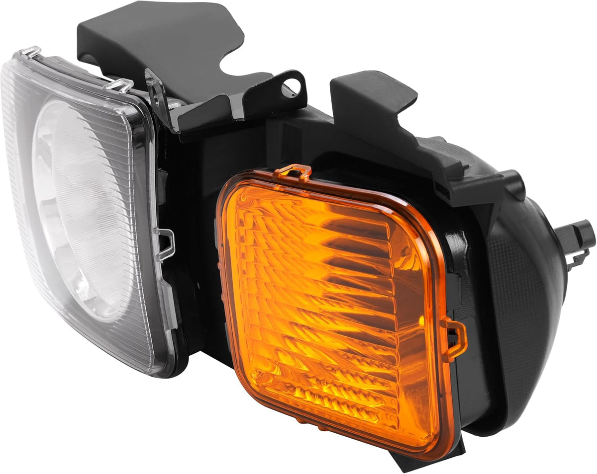 HECASA Headlight Compatible with 2006-2010 Hummer H3 H3T