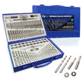 100pcs Combination Drill and Tap Set SAE&Metric Tap and Die Drilling Tools