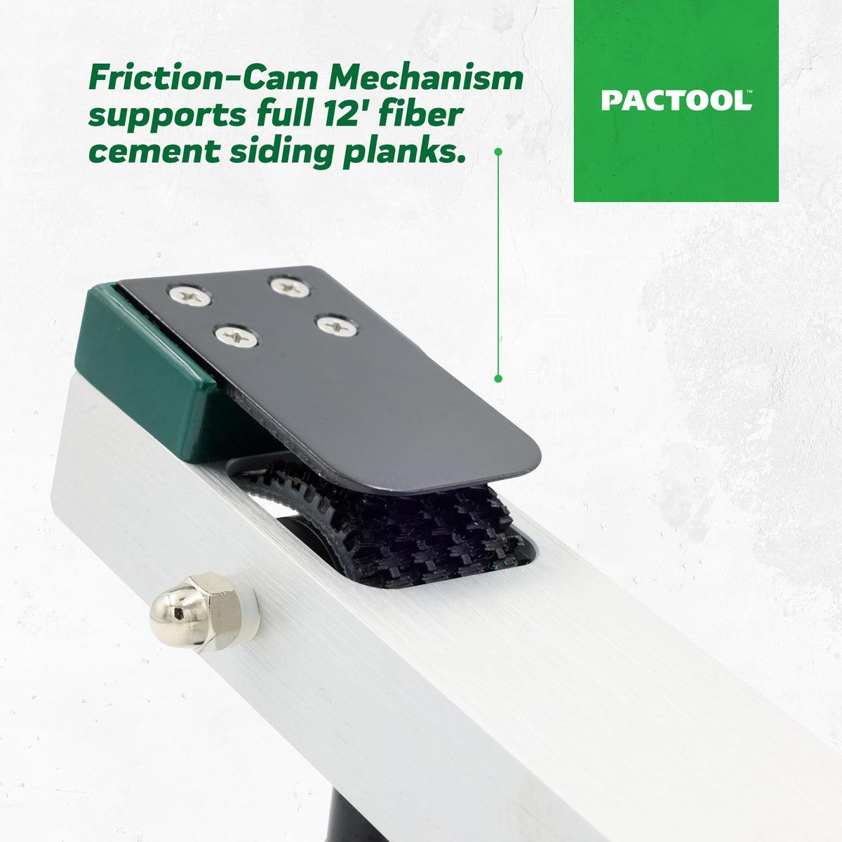 PacTool Gecko Gauge Aluminum - Hardie Board Siding Gauge for Installation