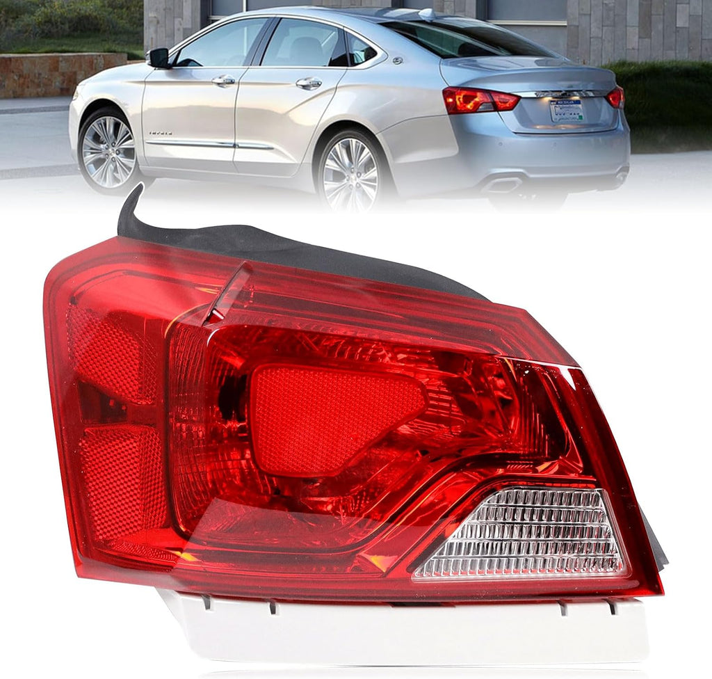 Lochnchn Tail Light Compatible with Chevy Impala 2014-2020 Left Driver Side