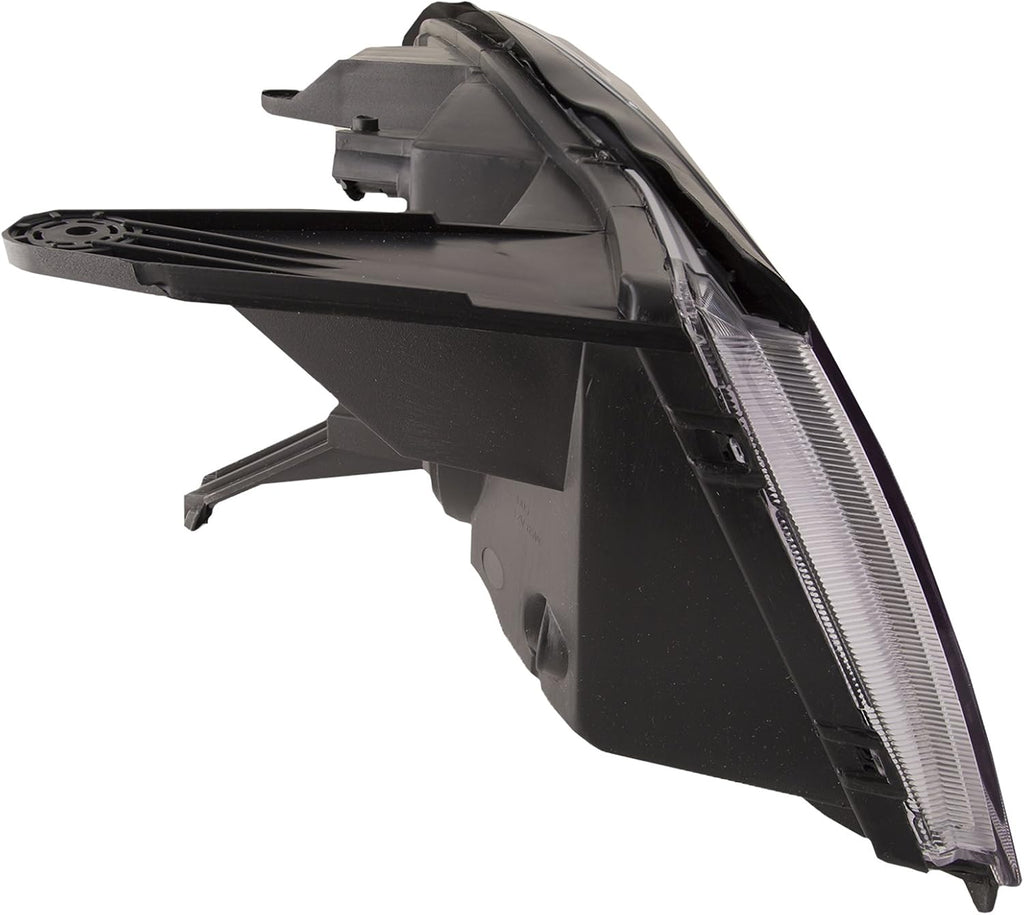 HEADLIGHTSDEPOT Chrome Housing Halogen Headlight Compatible With Saturn Vue 2006-2007 Includes Right Passenger Side Headlamp