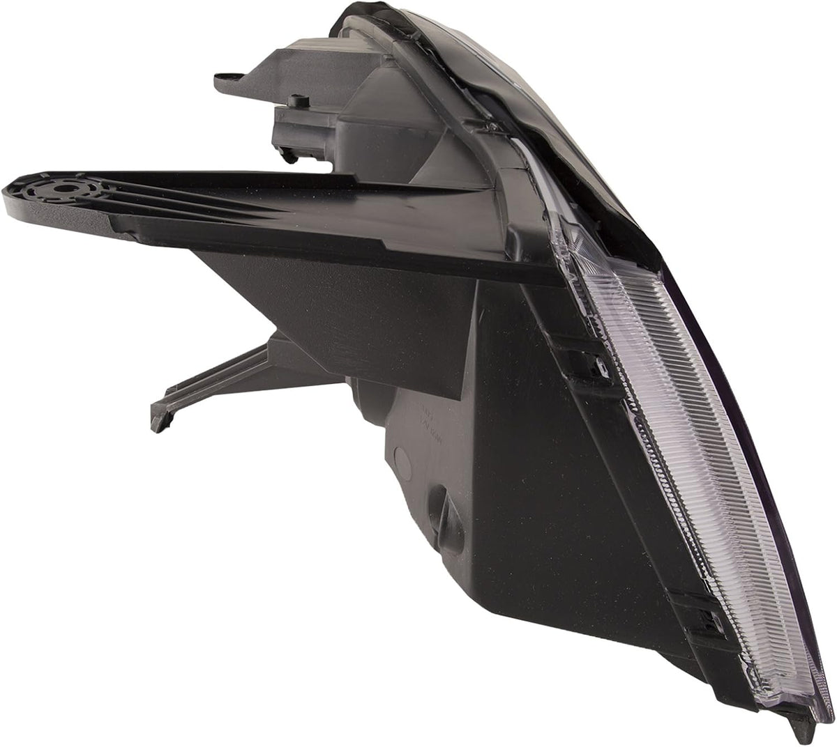 HEADLIGHTSDEPOT Chrome Housing Halogen Headlight Compatible With Saturn Vue 2006-2007 Includes Right Passenger Side Headlamp