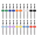 PATIKIL 20 Pack 2.7mm Micro Drill Bits Carbide Tungsten Steel