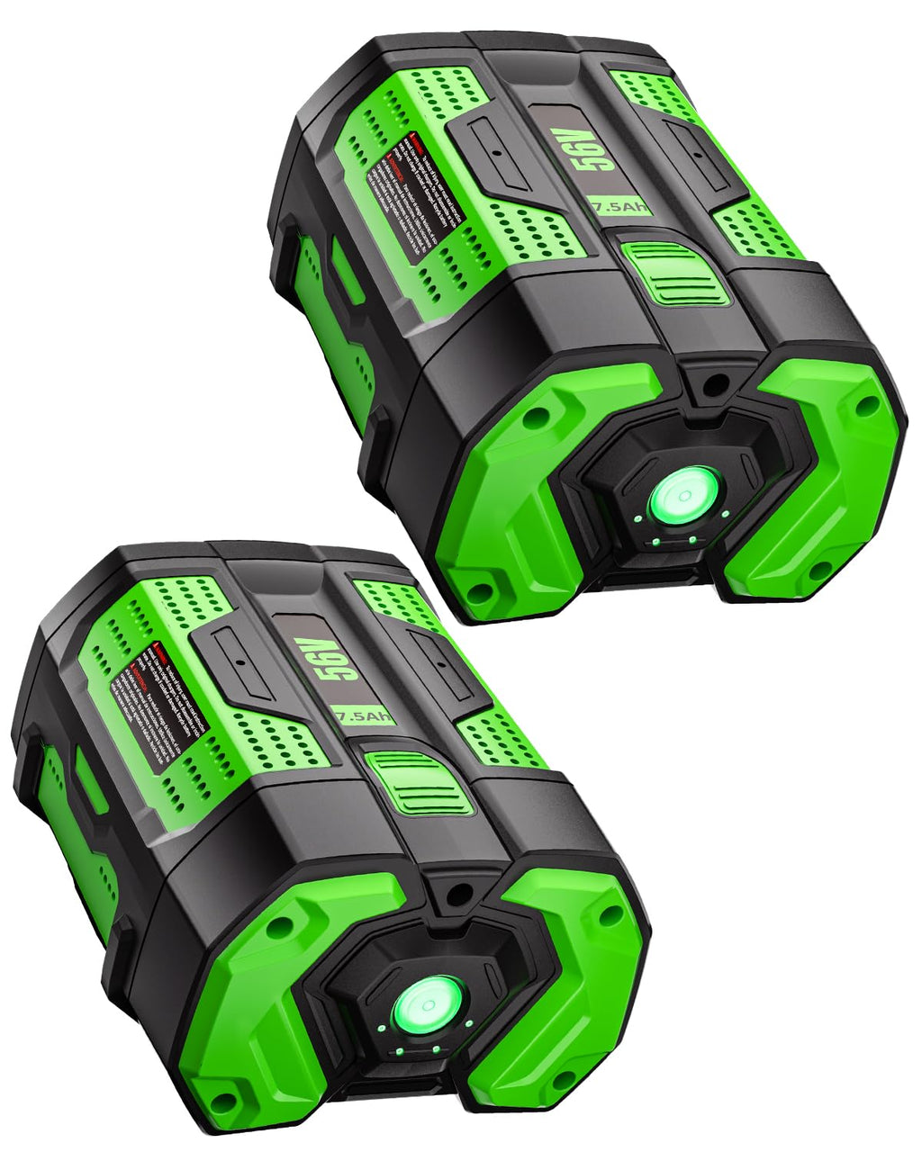 2 Pack 56V 7.5Ah Battery Replacement for EGO 56V Battery