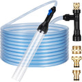 Gravel Vacuum for Aquarium Fish Tank Siphon, 30 Feet