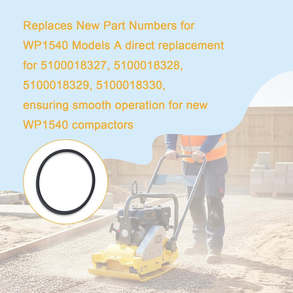 0111158 5000011158 5100044733 Drive Belt for Wacker Neuson WP1540 WP1550