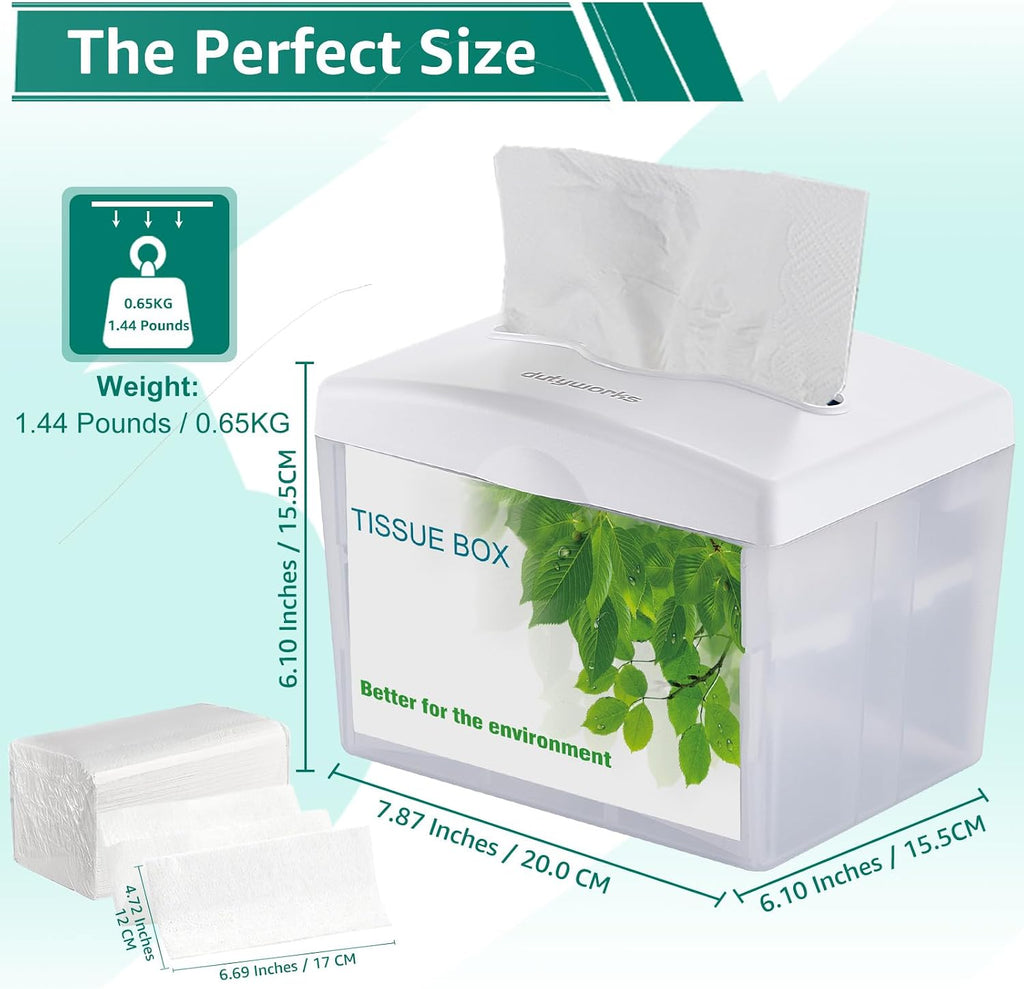 Commercial Napkin Dispenser, White