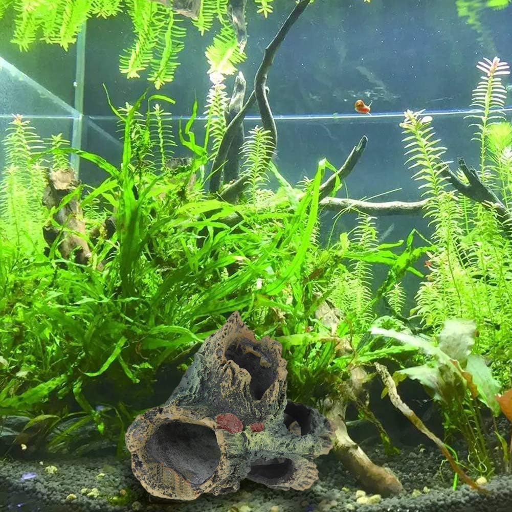 Decaying Trunk Aquarium Ornament