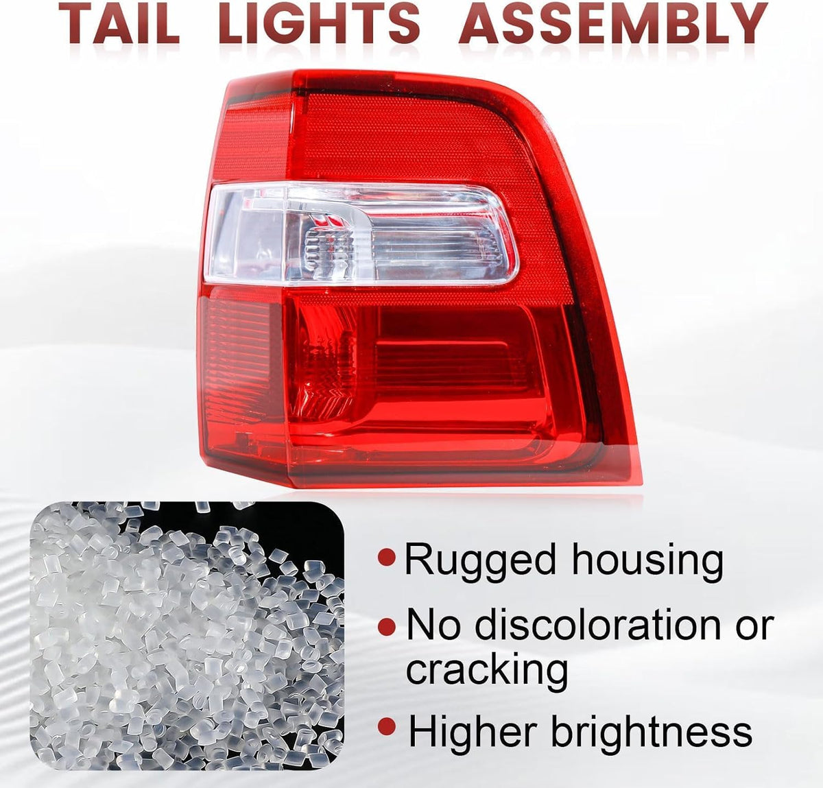 Tail Light Compatible with 2007-2017 Ford Expedition