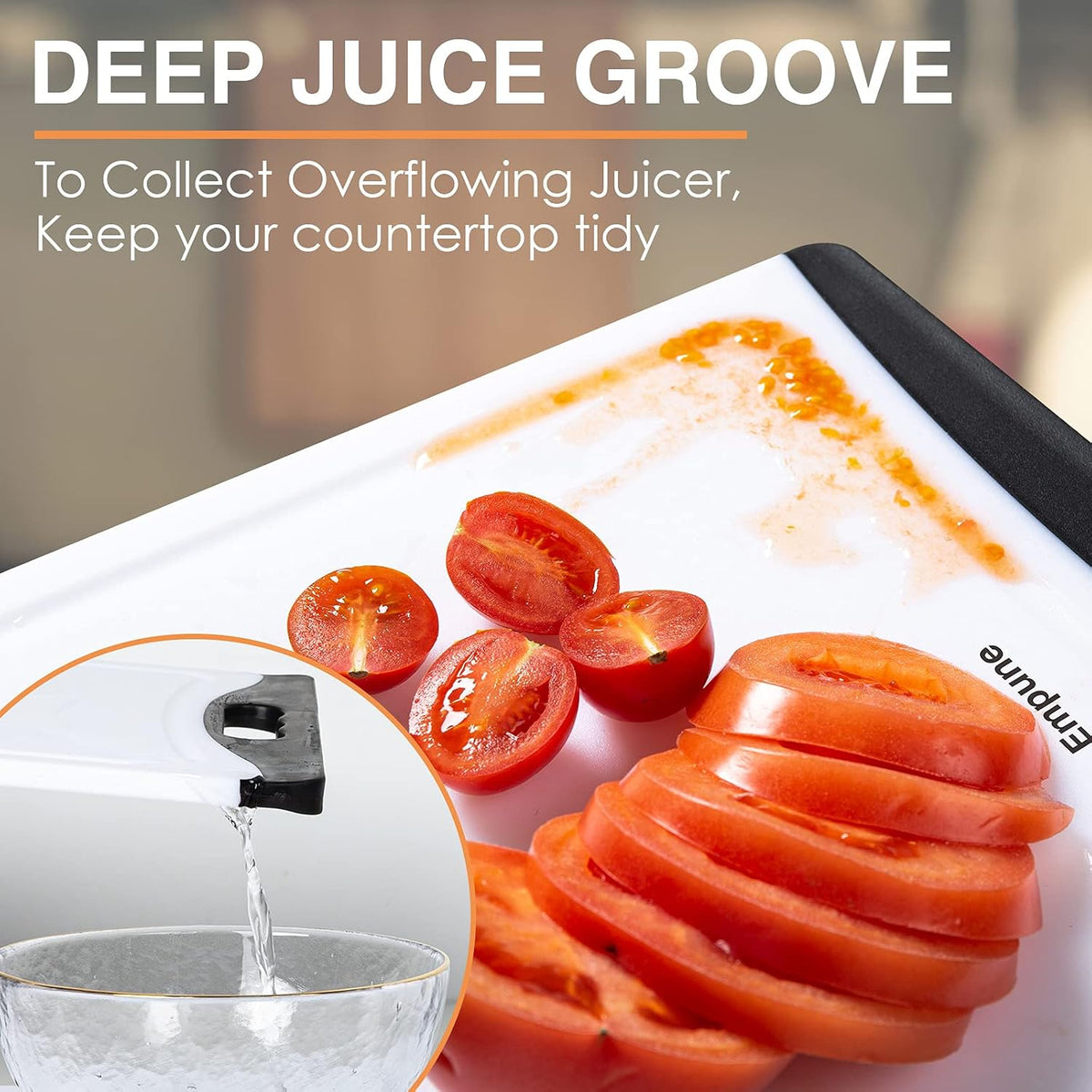 Extra Large Cutting Boards, Plastic Cutting Boards for Kitchen (Set of 4) Cutting Board Set Dishwasher Safe Chopping