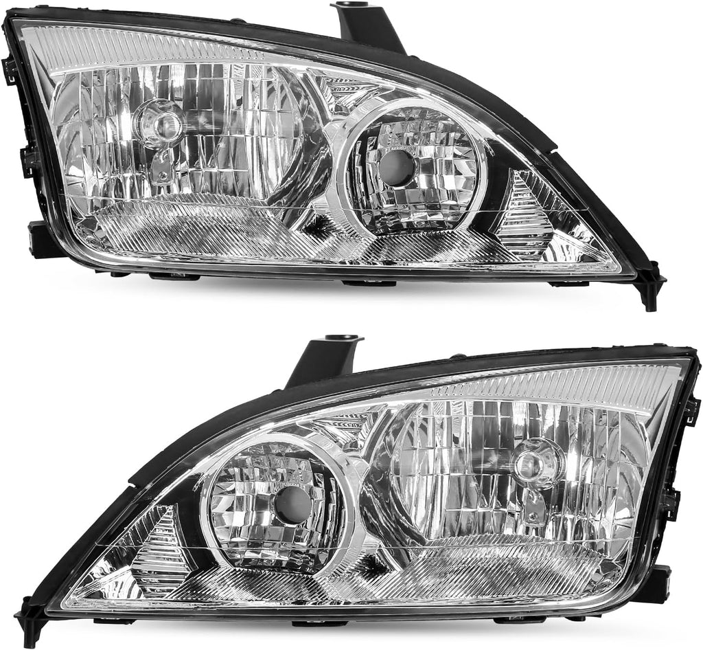 SOCKIR OEM Halogen Headlight Assembly fit for 2005-2007 Ford Focus