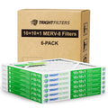 10x10x1 Air Filter 6 Pack, MERV 8 Filter Replacement