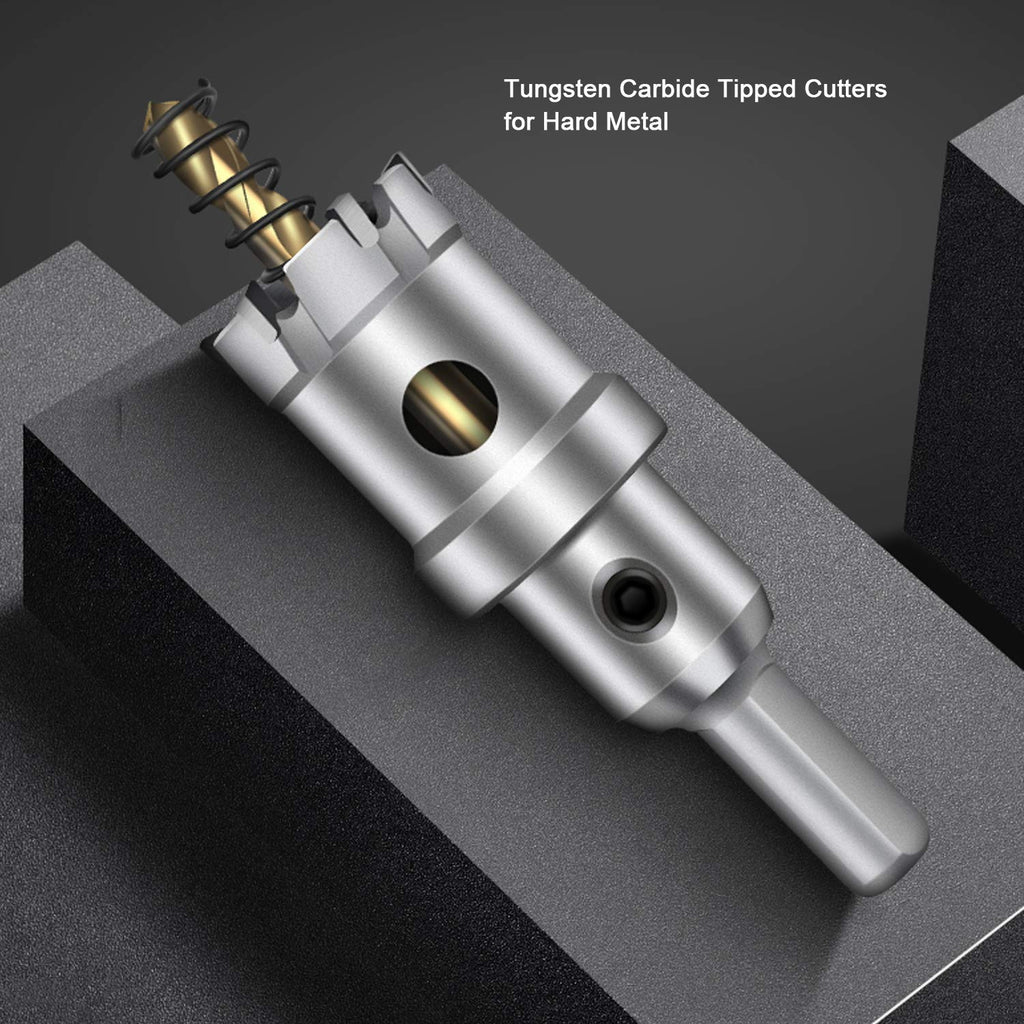 5/8'' Tungsten Carbide Tipped Hole Saw Drill Bit for Hard Metal Steel