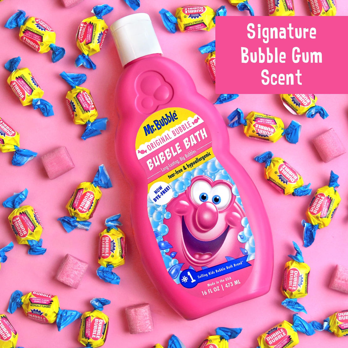 Original Bubble Bath - Great for Baby, Kids, and Adults - Hypoallergenic, Tear Free Bubble Bath Solution (4 Bottles