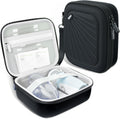 Carrying Case for Portable Handheld Inhaler Nebulizer Asthma Inhaler Black