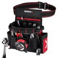 ARROW Tool Belt Heavy-Duty, Electrician Tool Pouch with 10 Pockets