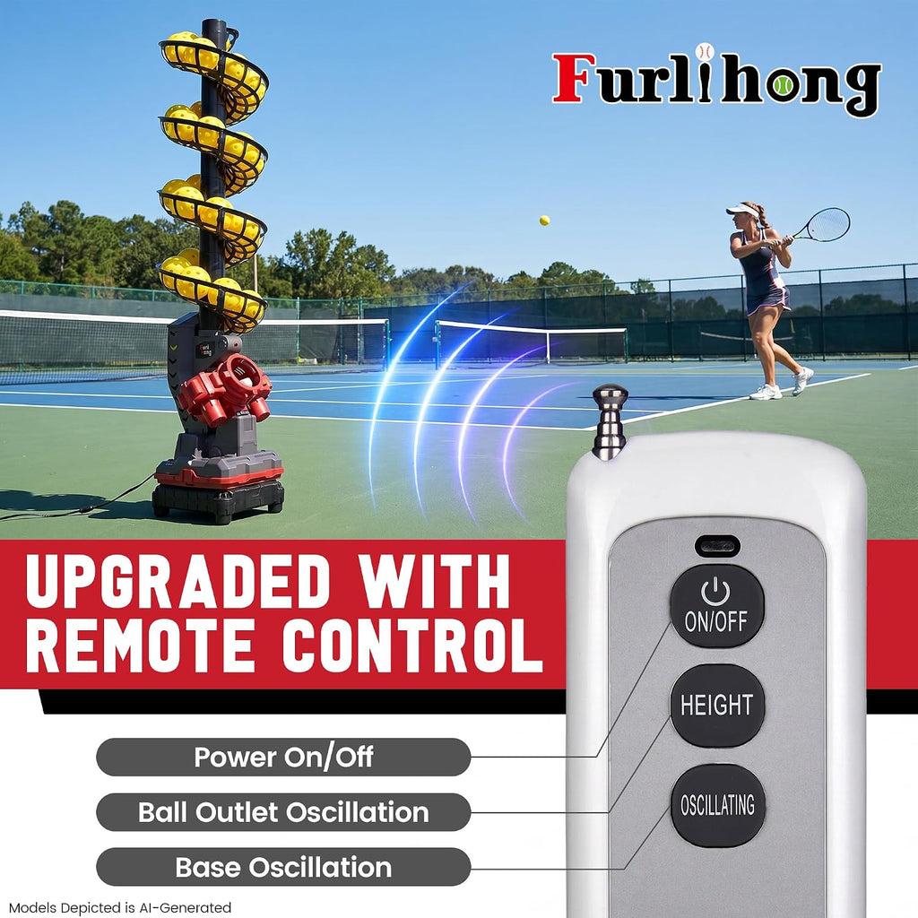 3816PBH Pickleball Machine with Remote Control