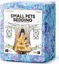 Hamster Bedding 15L, 99% Dust-Free Paper Bedding,Twilight Blue