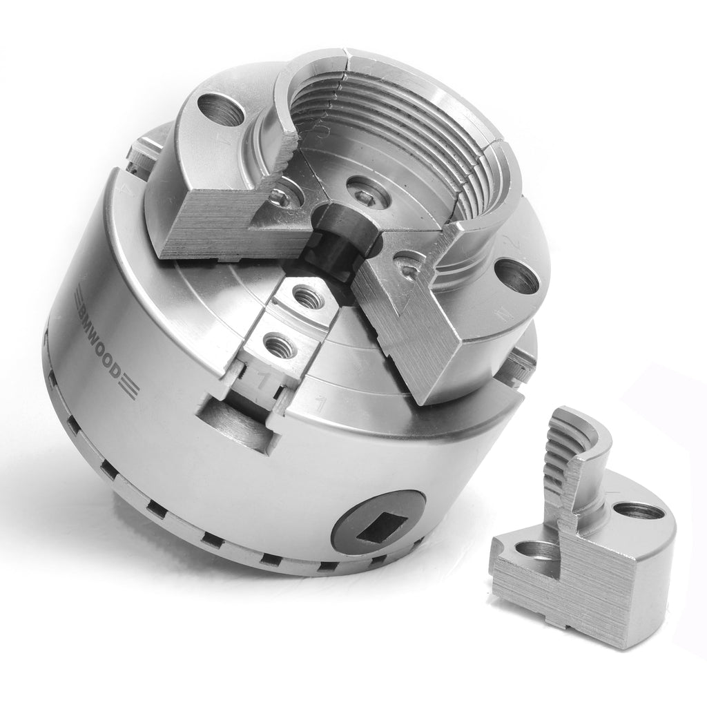BMWOOD CK-3.75Z-DJDT Dovetail Jaws for BMWOOD CK100 Series Woodturning Lathe chuck, Compatible with the Harbor Freight Bauer 23222A-B chuck.
