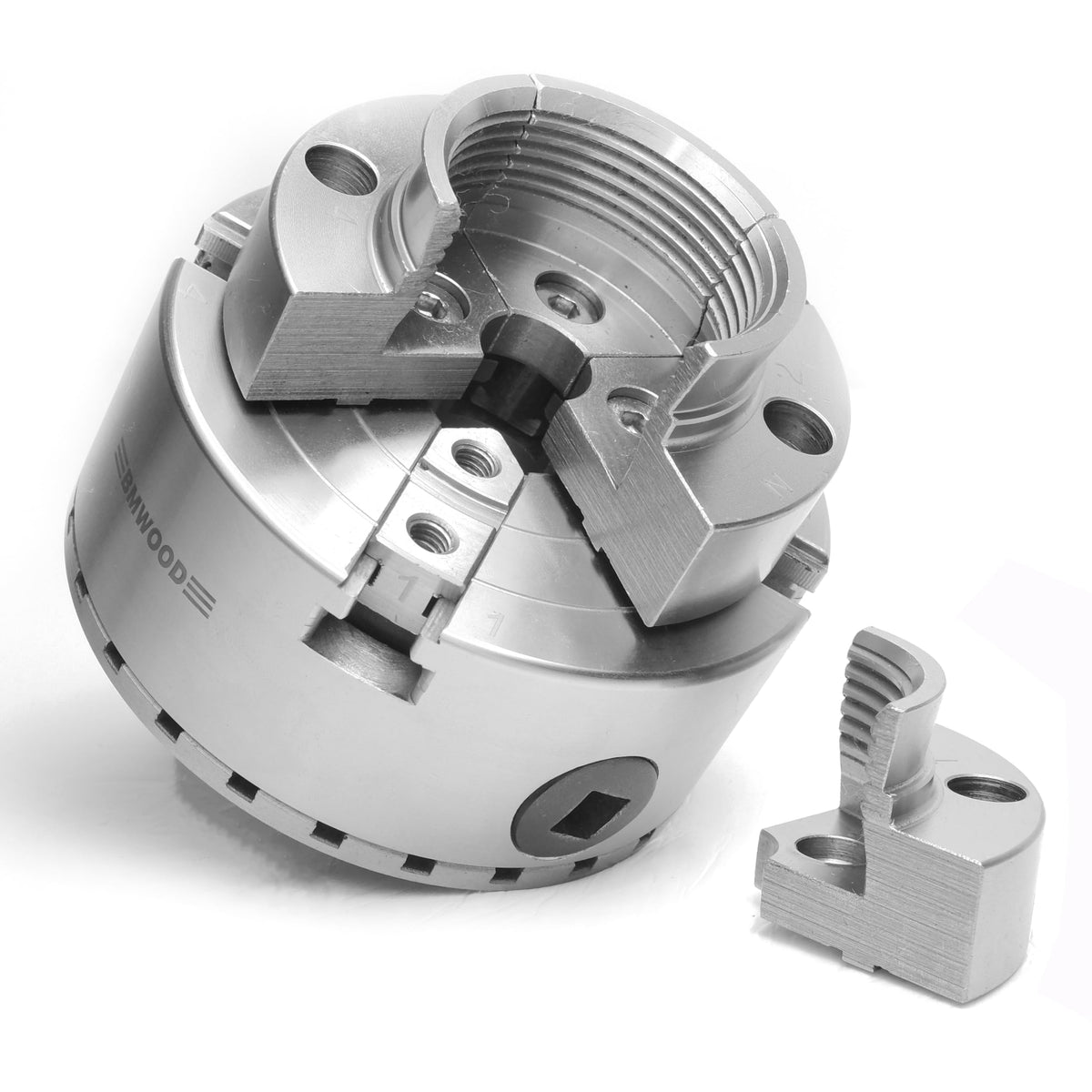 BMWOOD CK-3.75Z-DJDT Dovetail Jaws for BMWOOD CK100 Series Woodturning Lathe chuck, Compatible with the Harbor Freight Bauer 23222A-B chuck.