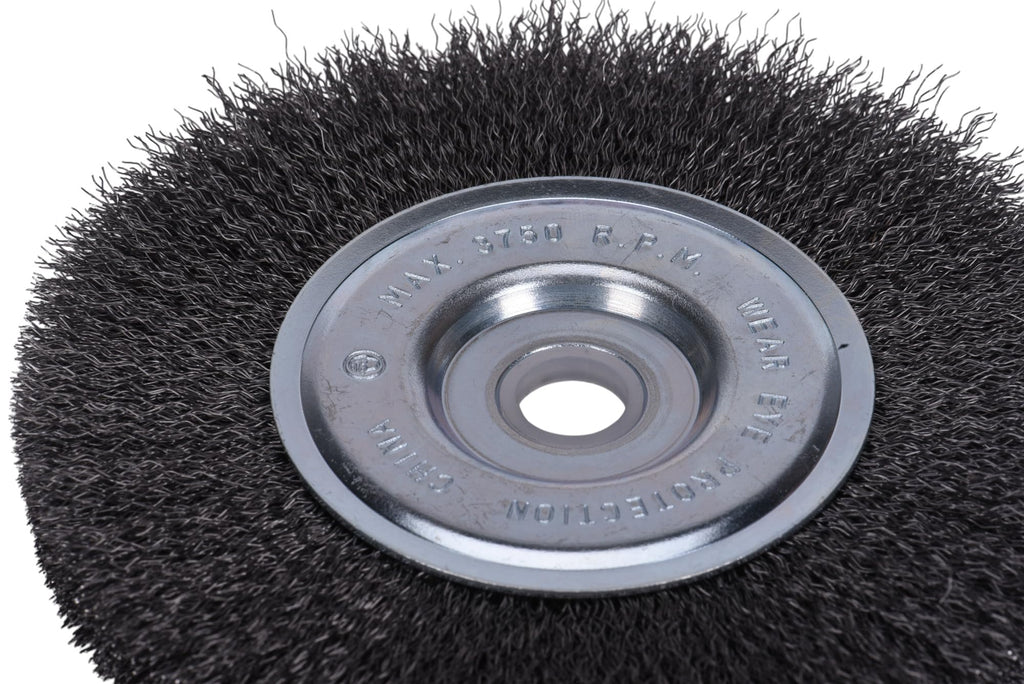 Century Drill & Tool 76853 Bench Grinder Wire Wheel, 5" Fine & Crimped