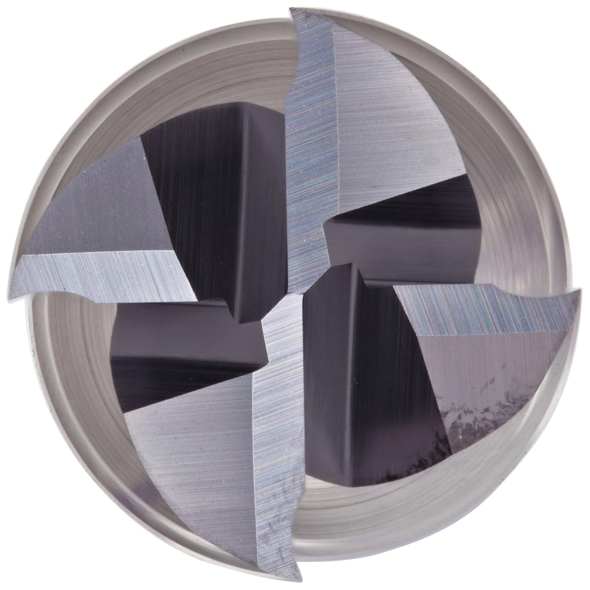 YG-1 E5021 Carbide Square Nose End Mill, TIALN Multilayer Finish, 30 Deg Helix, 4 Flutes, 2.5" Overall Length, 0.375" Cutting Diameter, 0.375" Shank Diameter