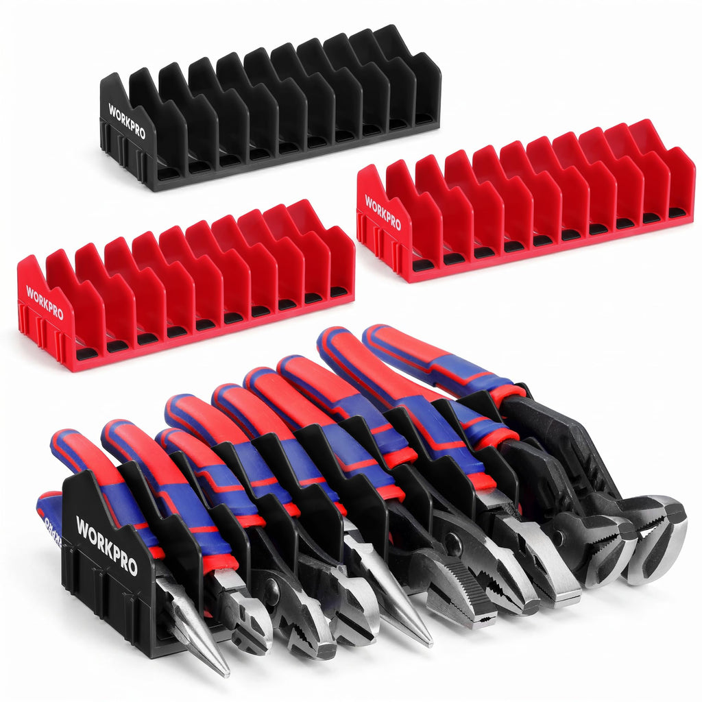 4-Pack Plier Organizer Rack, 40-Slot Tool Organizer and Storage